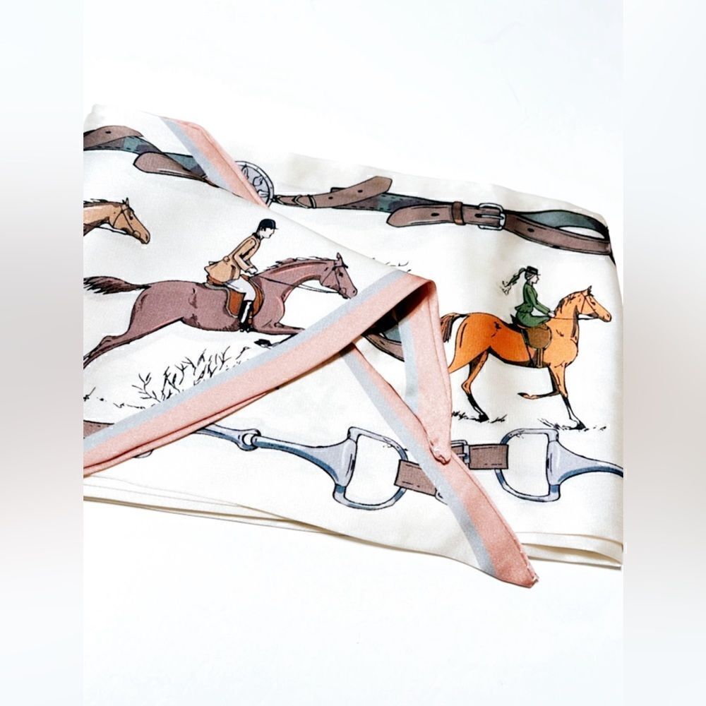 Horse  print scarf  G5
